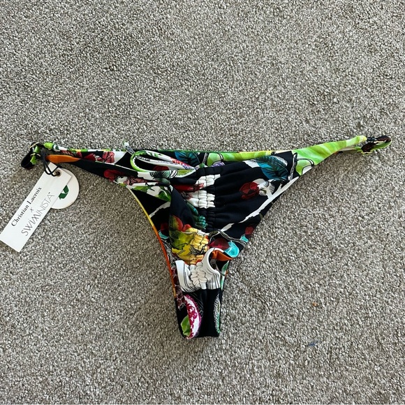 Christian LaCroix x Swiminista Limited Edition Manaos‎ Swim Bottoms Size Medium - Picture 4 of 4